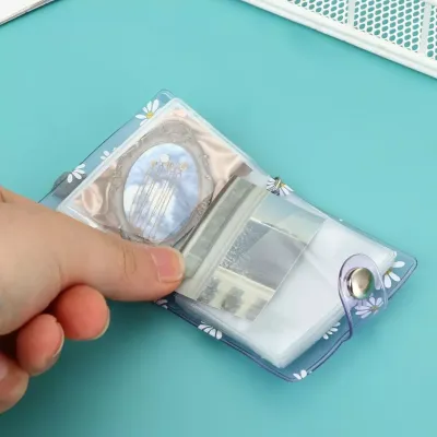 Mini Pocket Photo Storage with Keychain